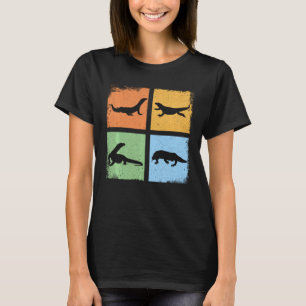 Camiseta Komodo Dragon Reptile Estilo Animal
