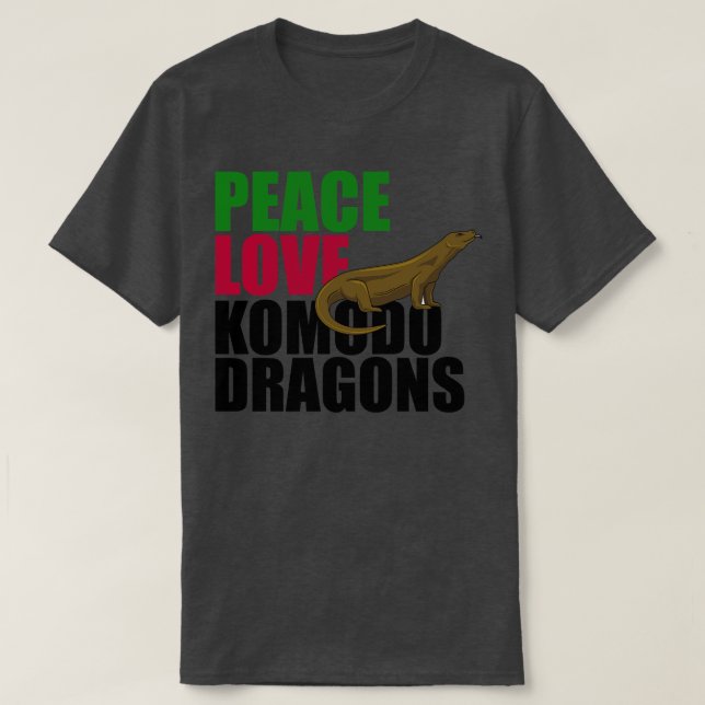 Camiseta Komodo Dragons (Diseño del anverso)