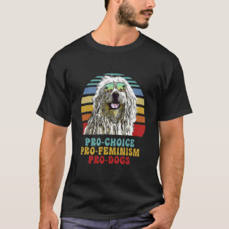 Camiseta Komondorok Pro Choice Pro Feminismo Pro Perros