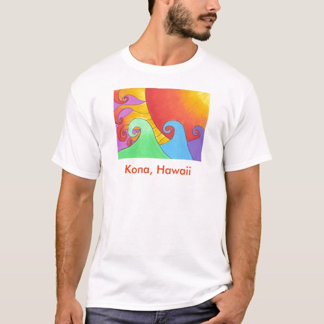 Camiseta Kona, Hawaii (Anverso)