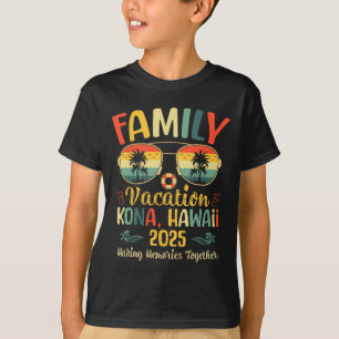 Camiseta Kona Hawaii Beach Family Summer Vacation 2025