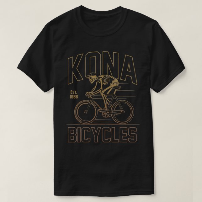 Camiseta Konas Bicicleta Bicicleta T-Shirt (Diseño del anverso)