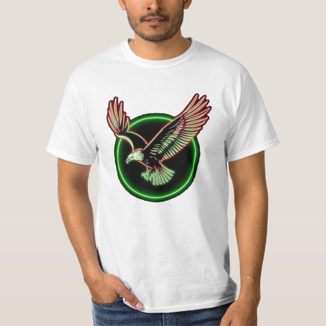 Camiseta König der Lüfte Der majestätische Weißkopfseeadler (Anverso)