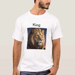 Camiseta König der Savanne