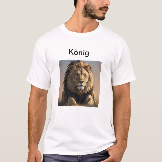 Camiseta König der Savanne (Anverso)