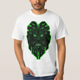 Camiseta Königlicher Löwe – Neon Power