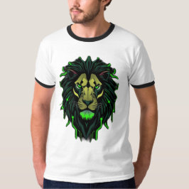 Camiseta Königlicher Löwe – Neon Power