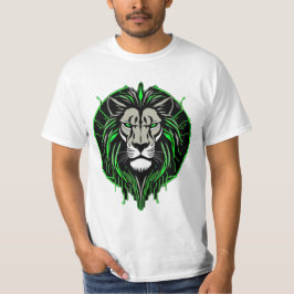 Camiseta Königlicher Löwe – Neon Power