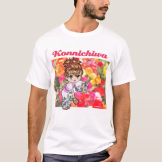 Camiseta konnichiwa