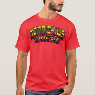 Camiseta Konnichiwa Hello