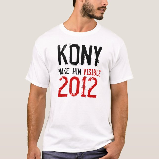 Camiseta Kony 2012 (Anverso)