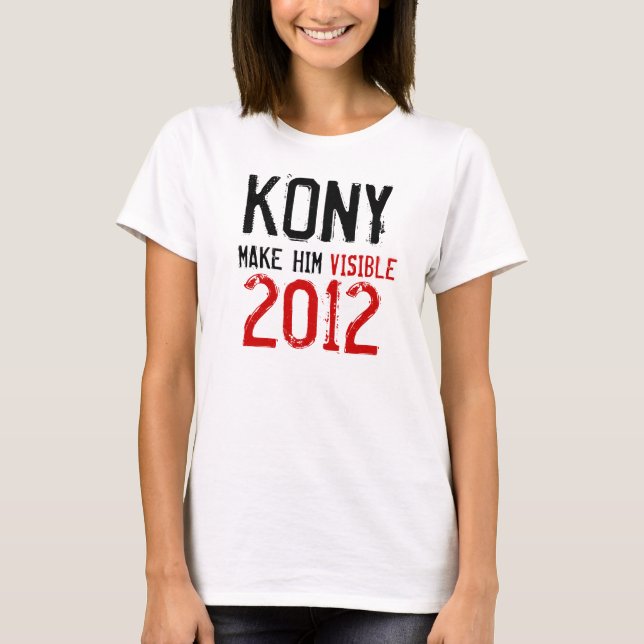 Camiseta Kony 2012 (Anverso)