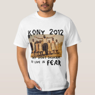 Camiseta KONY 2012 - Pare el miedo