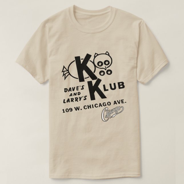 Camiseta KOO KOO KLUB, Chicago, Illinois (Diseño del anverso)