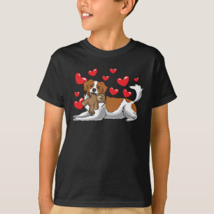 Camiseta Kooikerhondje con animal relleno
