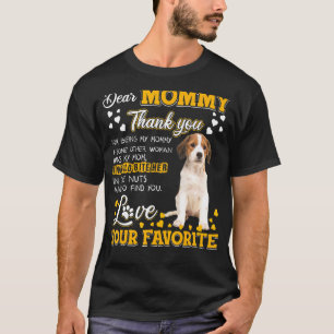 Camiseta Kooikerhondje Querida Mamá Gracias Por Ser Mi Mo