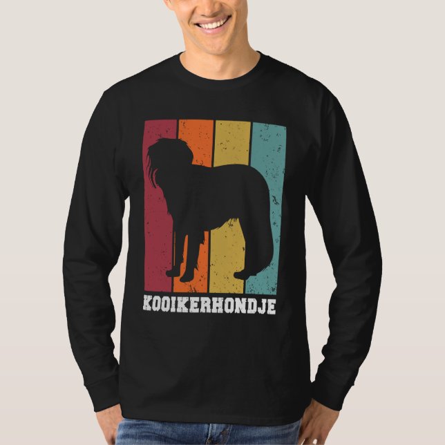 Camiseta Kooikerhondje Vintage  2 (Anverso)