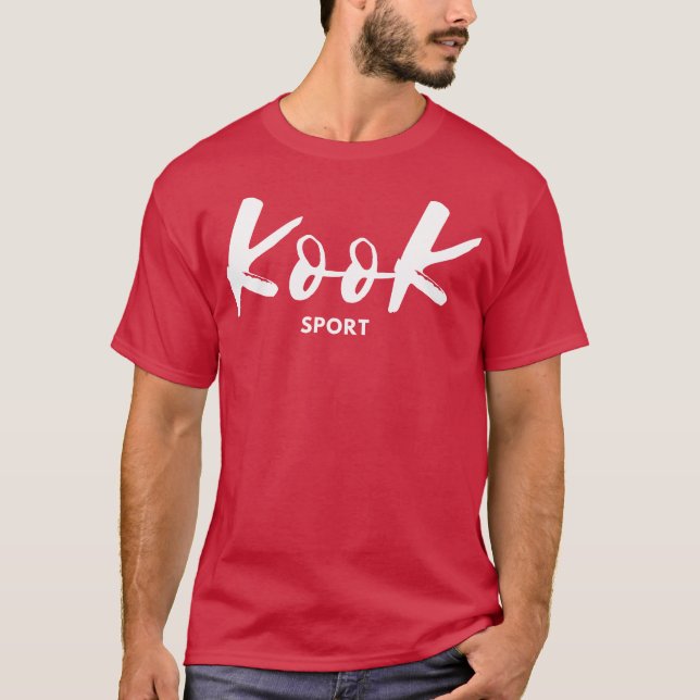 Camiseta KooK Sport Vintage funny (Anverso)