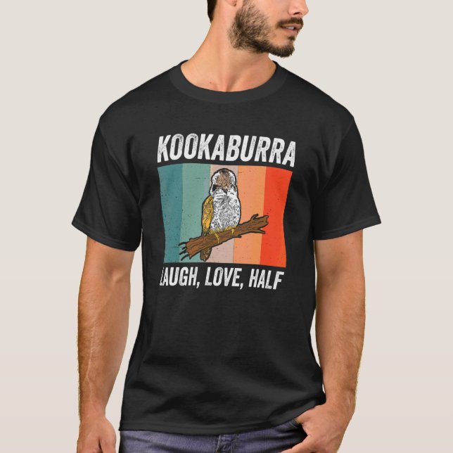 Camiseta Kookaburra Australian Laughing Bird Laugh Love Ha (Anverso)