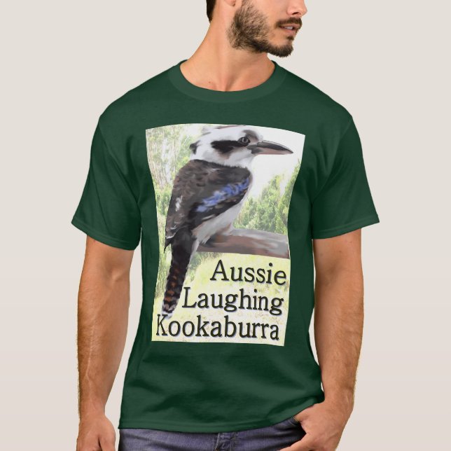 Camiseta Kookaburra de risa australiano (Anverso)
