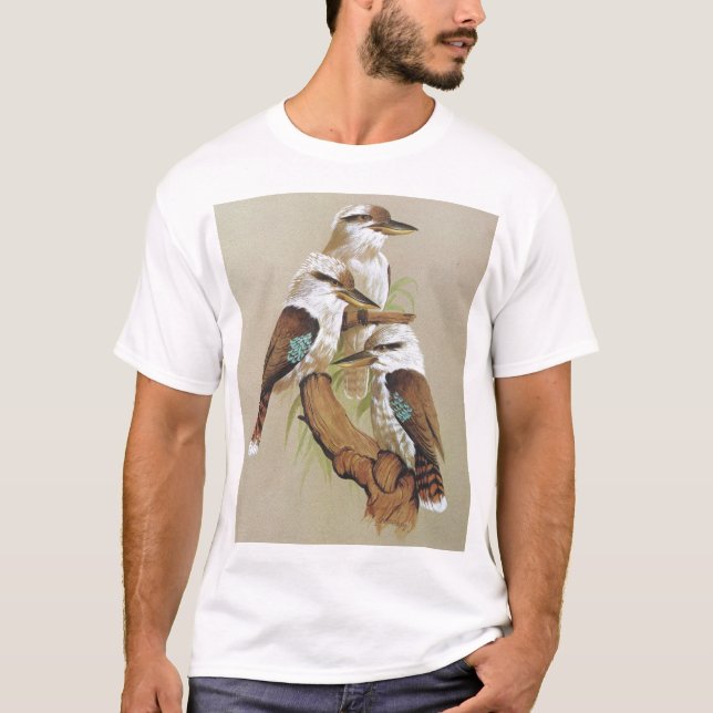 Camiseta Kookaburra de risa - gigas del Dacelo (Anverso)