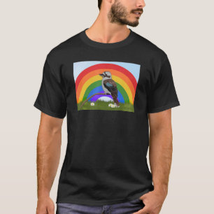 Camiseta Kookaburra Rainbow Birdlover Birdwatcher Biol