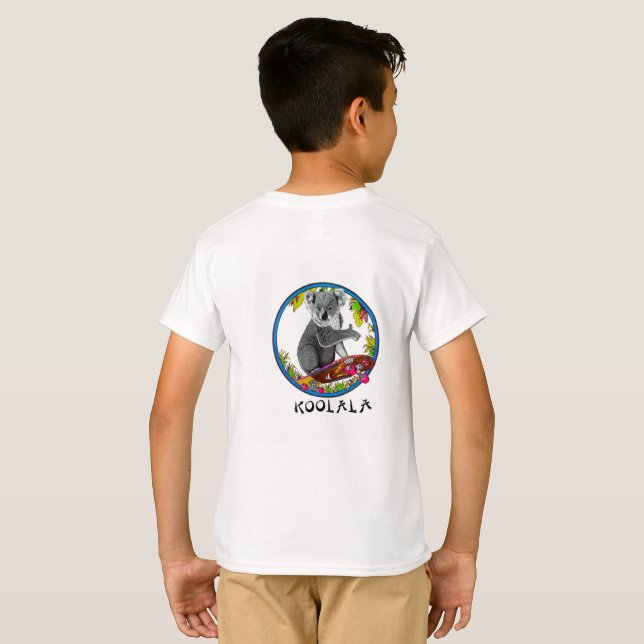 Camiseta Koolala (color) (Reverso completo)