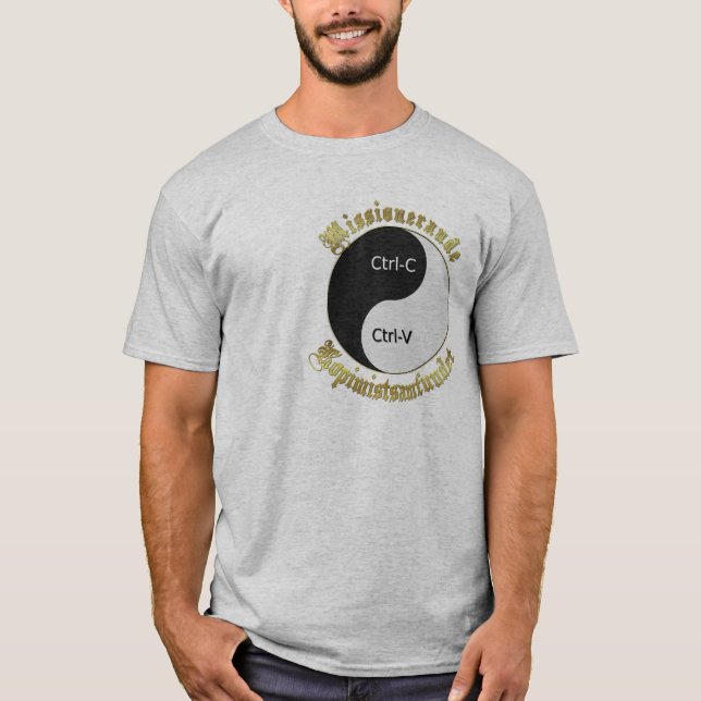 Camiseta Kopimism (Kopimi) (Anverso)