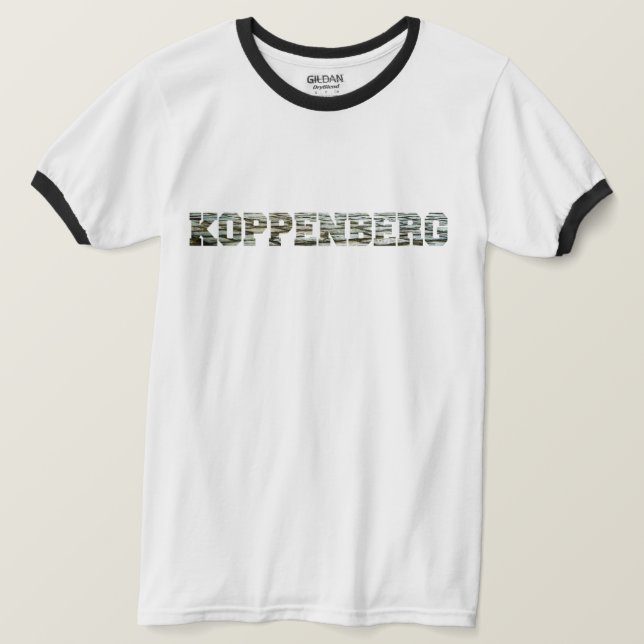 Camiseta Koppenberg Cobbled de la raza de ciclo legendaria (Anverso del diseño)