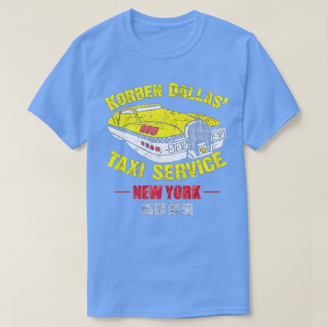 Camiseta Korben Dallas Taxi TShirt (Diseño del anverso)