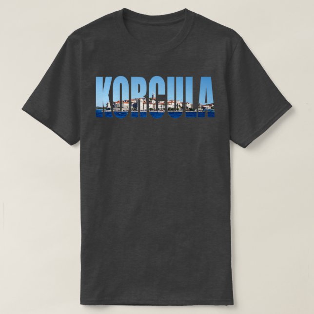 Camiseta Korcula (Diseño del anverso)