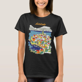 Camiseta Korcula, Dibujo