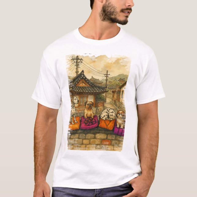 Camiseta korea Dogs (Anverso)