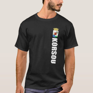 Camiseta Korsou Soccer Cuacaoan Futbol Tee País De Curac
