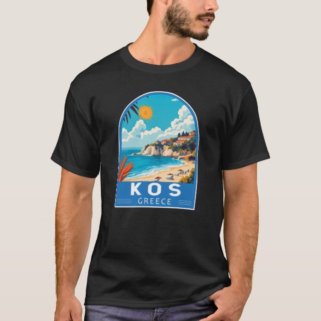 Camiseta Kos Grecia Viaje al arte (Anverso)