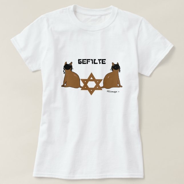 Camiseta kosher de Kats (Diseño del anverso)