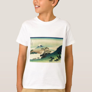 Camiseta Koshu Inume Toge - arte de Katsushika Hokusai