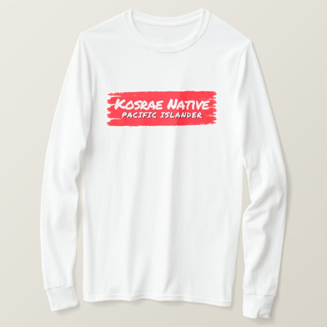 Camiseta Kosrae Kosraen Long Sleeve (Anverso del diseño)