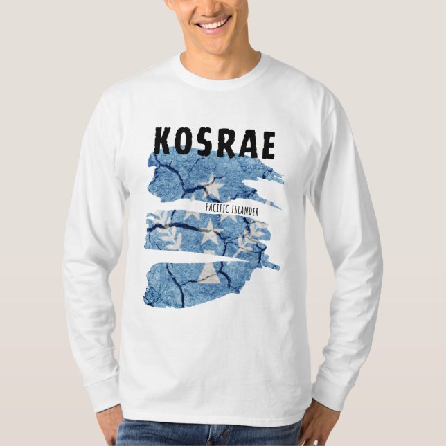 Camiseta Kosrae Pacific Islander Long Sleeve (Anverso)
