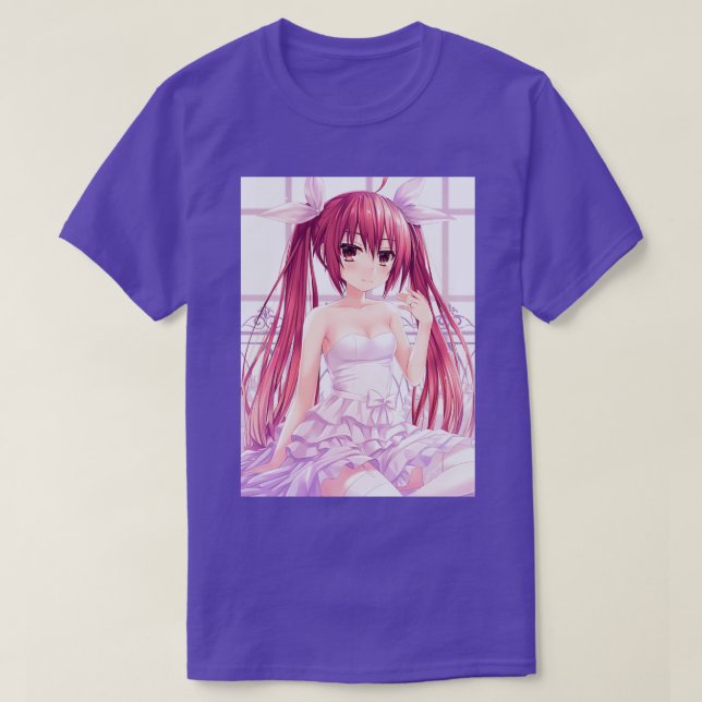 Camiseta Kotori Itsuka Cita Un Dibujo En Vivo Para Otaku 1 (Diseño del anverso)
