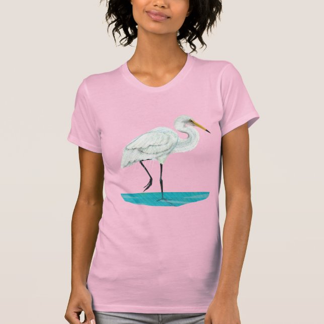 Camiseta Kotuku White Heron (Anverso)
