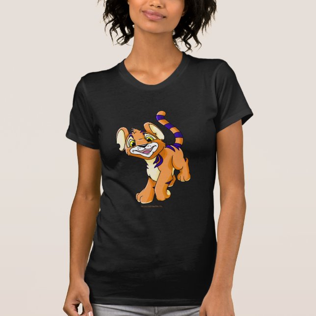 Camiseta Kougra anaranjado aventurero (Anverso)
