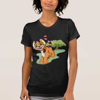 Camiseta Kougra anaranjado aventurero en la isla del