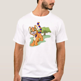 Camiseta Kougra anaranjado aventurero en la isla del