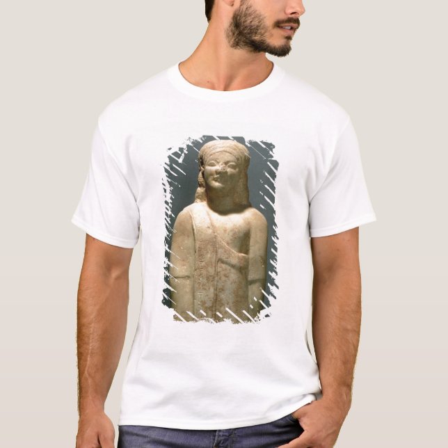 Camiseta Kouros Dionysermos, Griego, período arcaico, c.600 (Anverso)