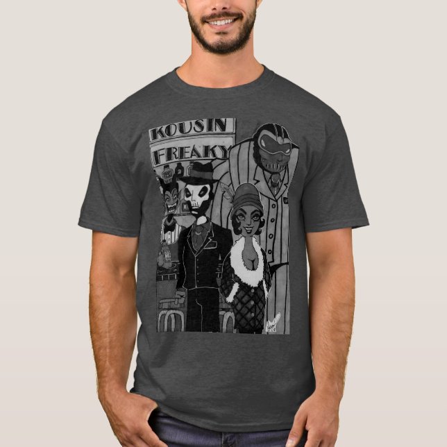 Camiseta Kousin Freaky años 30 (Anverso)