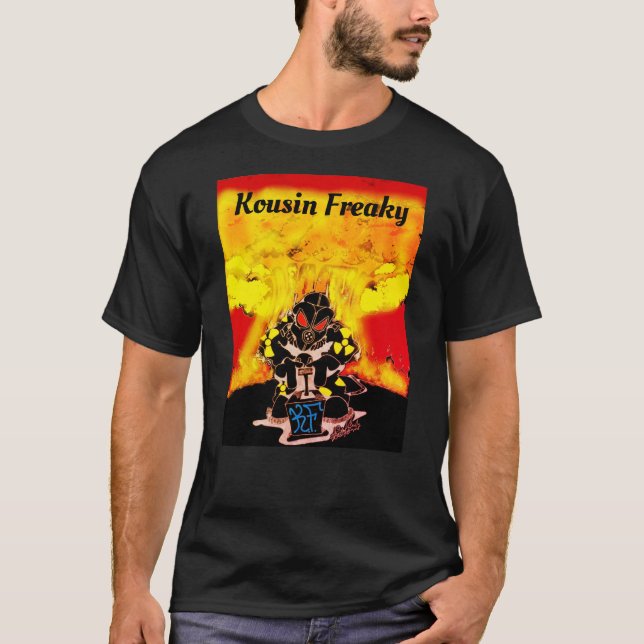 Camiseta Kousin Freaky Nuclear (Anverso)