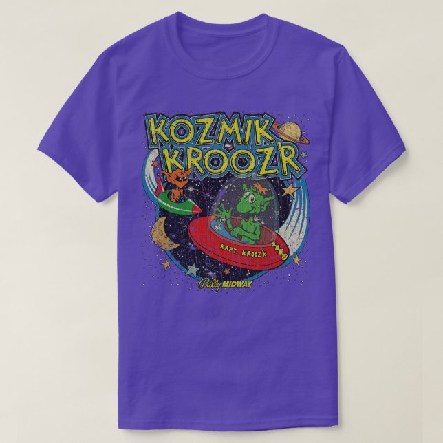 Camiseta Kozmik Kroozr 1982 (Diseño del anverso)