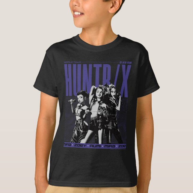 Camiseta Kp Demon Hunters Halloween World Tour Huntrix Ster (Anverso)