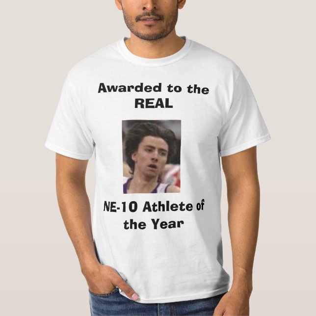 Camiseta kpg, concedido al atleta REALNE-10 del año (Anverso)